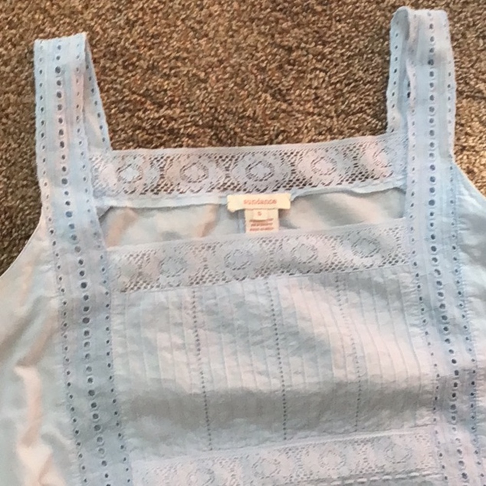 Sundance Light Blue Lace Dress